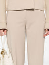Via Masini 80 Trousers Beige