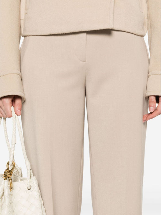Via Masini 80 Trousers Beige