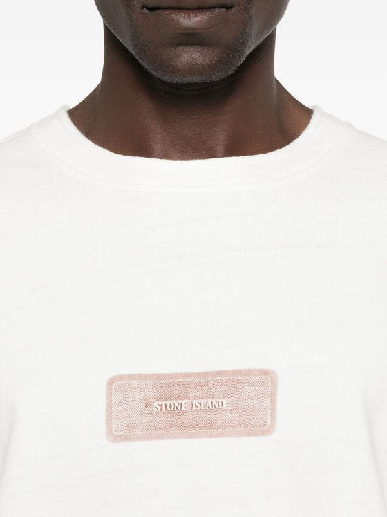 Stone Island T-shirts and Polos White