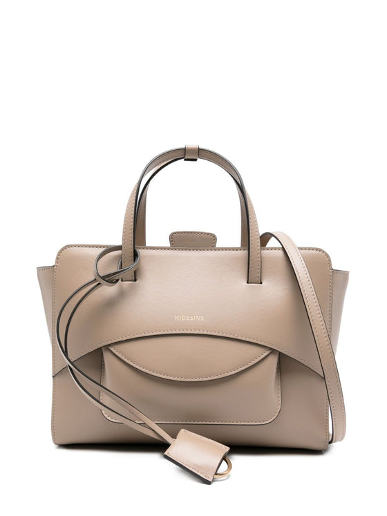 HIDESINS Small leather tote bag