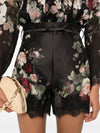 Zimmermann Hypnotic floral-print shorts