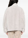 Emporio Armani Patch-pocket shearling jacket