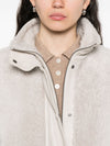 Emporio Armani Patch-pocket shearling jacket