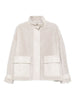 Emporio Armani Patch-pocket shearling jacket