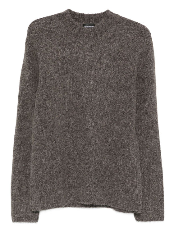 Emporio Armani Wool crew-neck sweater