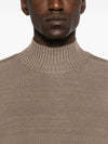 Emporio Armani High-neck striped sweater