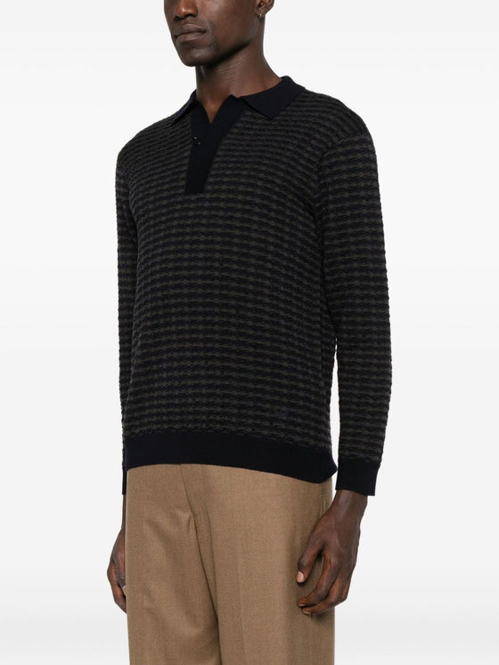 Emporio Armani Sweaters Blue