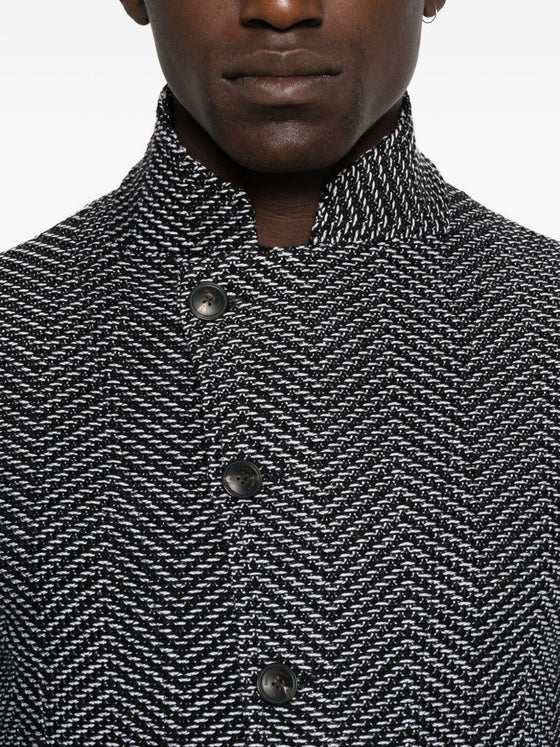 Emporio Armani Jackets Black
