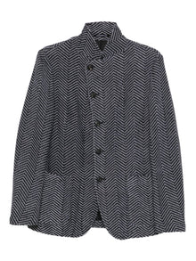  Emporio Armani Zigzag-pattern jacket