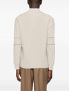 Emporio Armani High-neck striped sweater