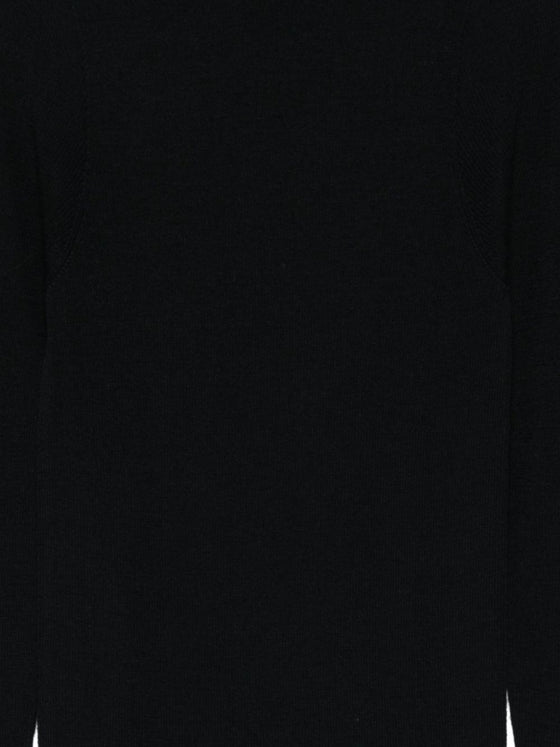 Emporio Armani Mock-neck wool sweater