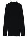 Emporio Armani Mock-neck wool sweater