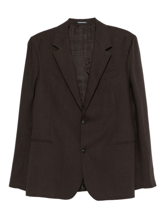 Emporio Armani Single-breasted blazer
