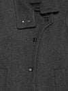 Emporio Armani Coats Grey