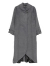 Emporio Armani Coats Grey
