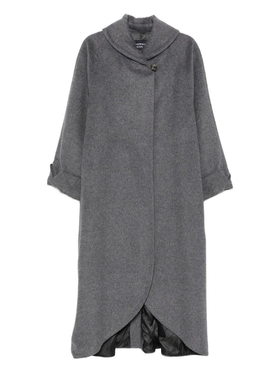 Emporio Armani Coats Grey