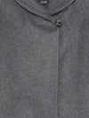 Emporio Armani Icon Long Alpaca Wool Beaver Coat