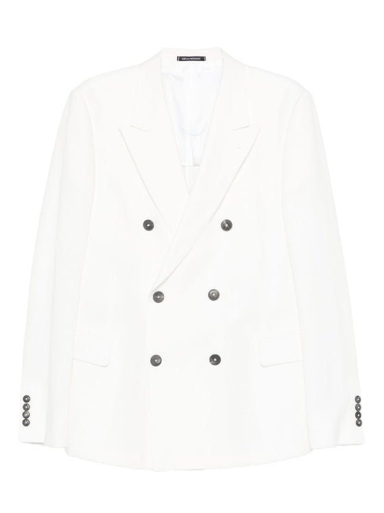 Emporio Armani Jackets White
