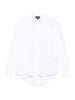 Emporio Armani Button-front curved-hem shirt
