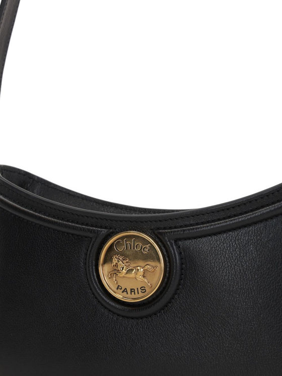 Chloé Horse Medal shoulder bag in grained leather