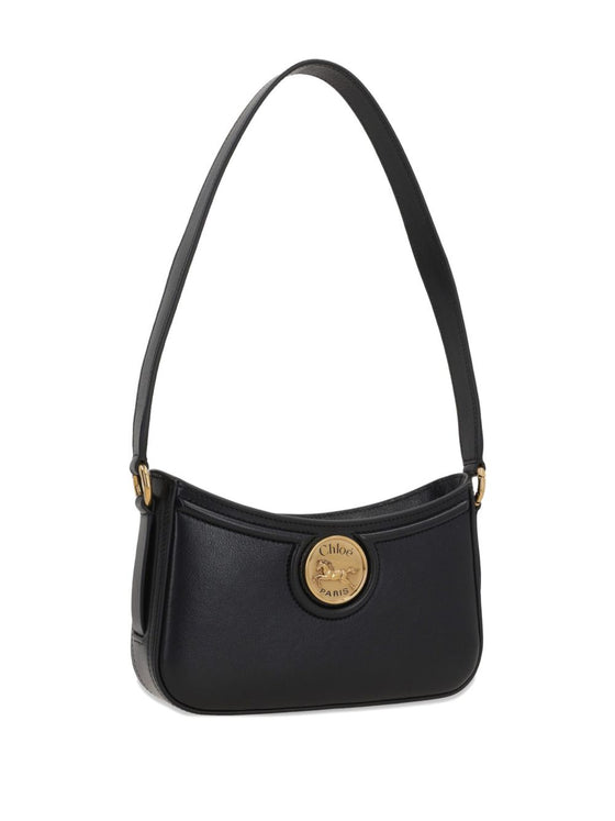 Chloé Horse Medal shoulder bag in grained leather