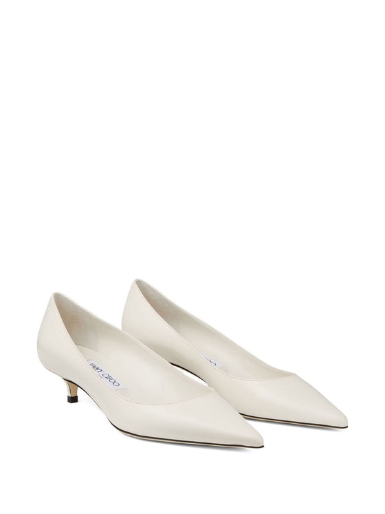 Jimmy Choo With Heel White