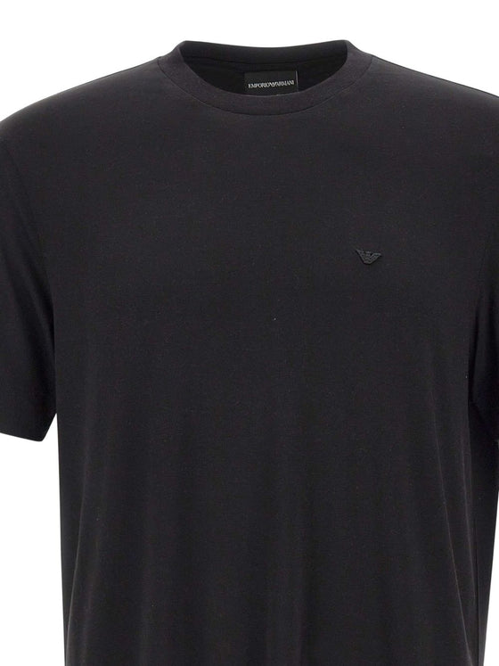 Emporio Armani T-shirts and Polos Black