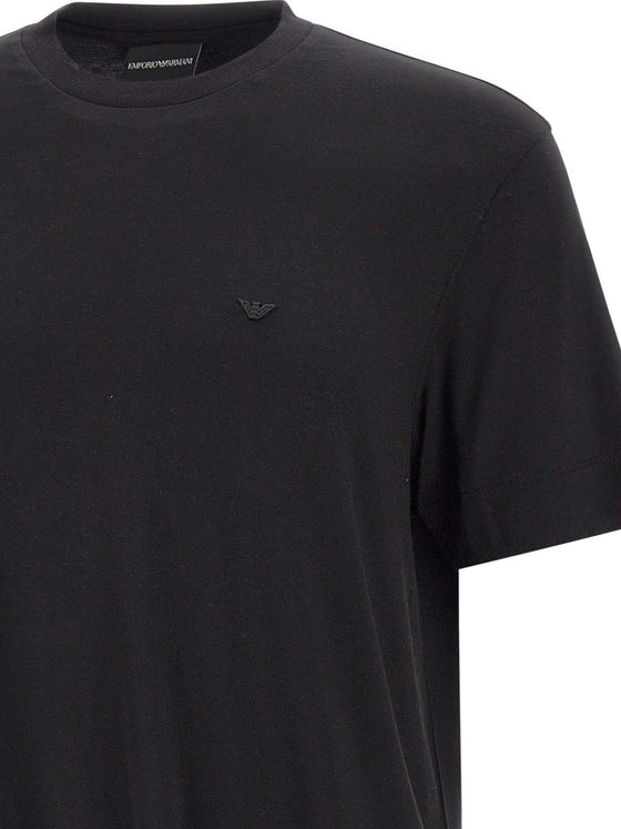 Emporio Armani T-shirts and Polos Black