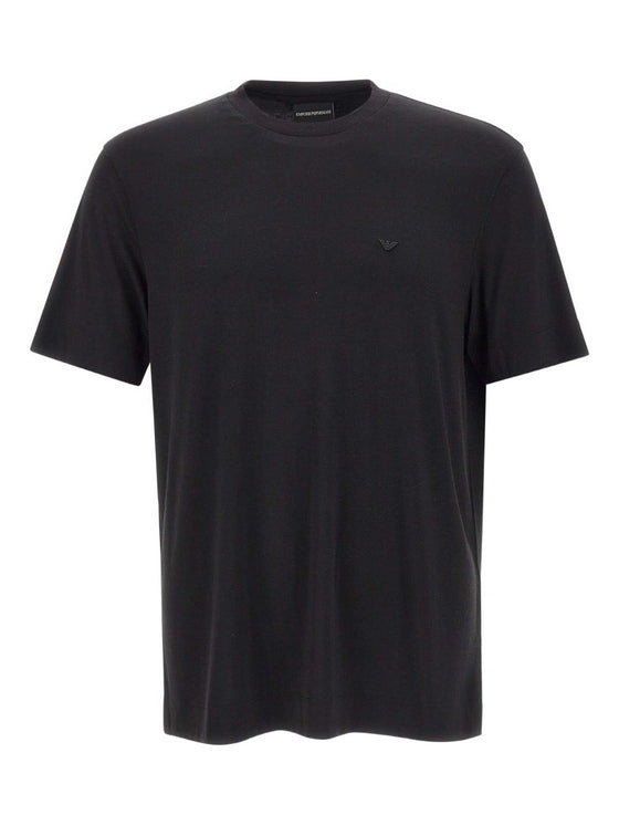 Emporio Armani T-shirts and Polos Black