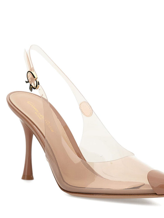 Gianvito Rossi With Heel Leather Brown