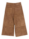 Ami Paris Suede leather trousers