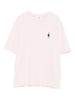 Maison Kitsuné Fox-embroidered cotton T-shirt