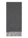 Ami Paris Scarfs Grey