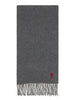 Ami Paris Scarfs Grey