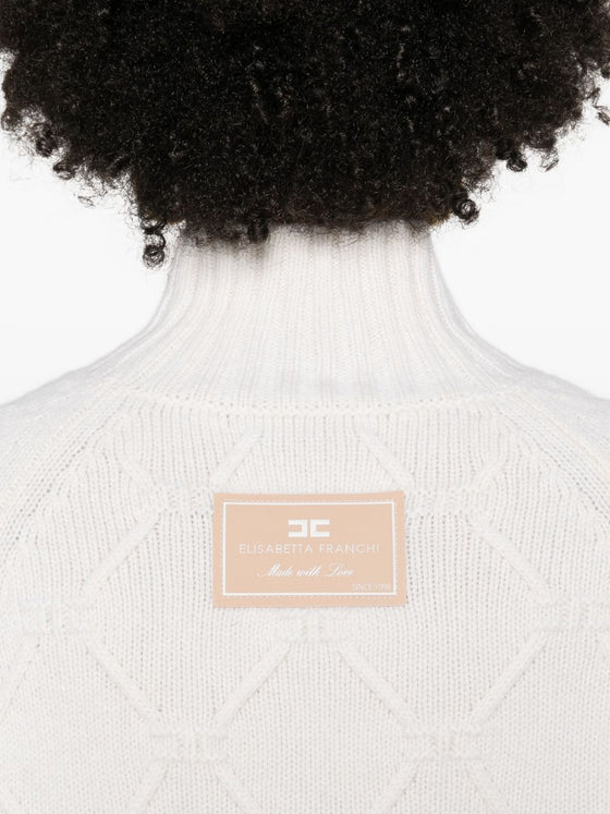 Elisabetta Franchi Sweaters Cream