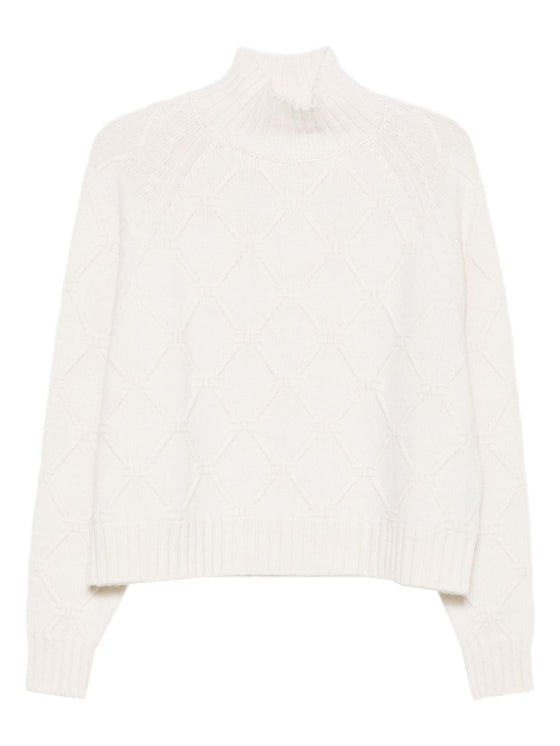 Elisabetta Franchi Sweaters Cream