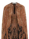 Zimmermann Hypnotic Caped Maxi Dress