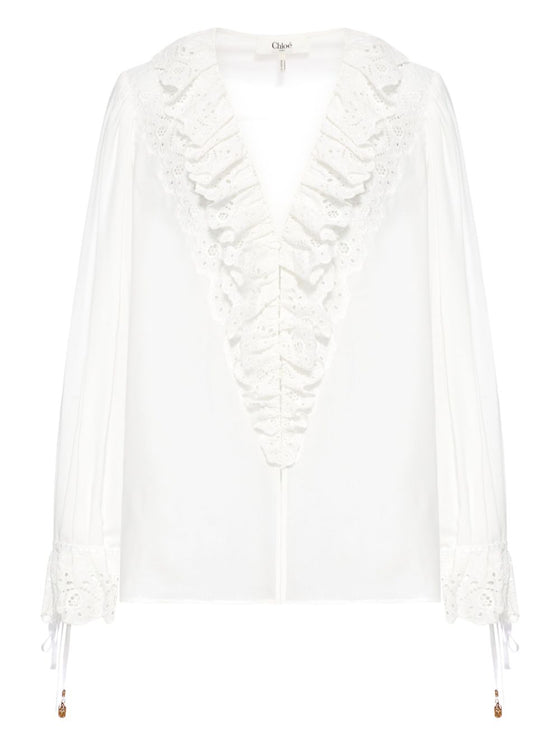 Chloé Chloè Top White
