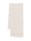 Emporio Armani Scarfs White