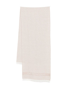  Emporio Armani Scarfs White