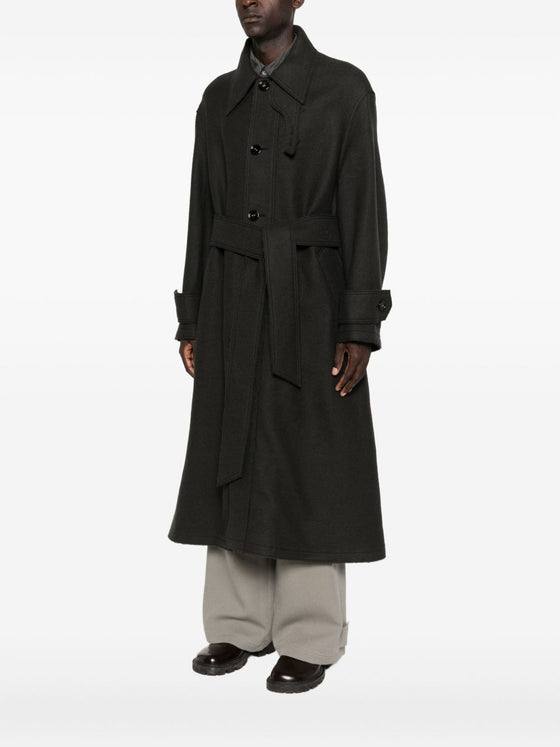 Ami Paris Coats Grey