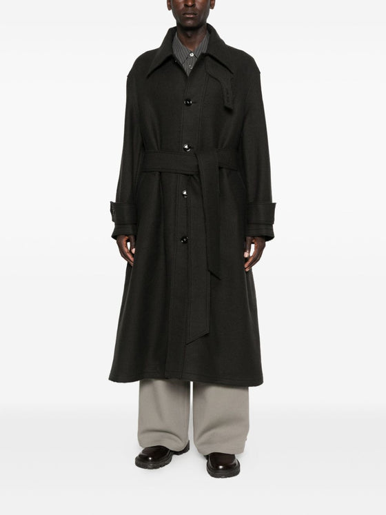 Ami Paris Coats Grey