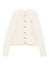 Maison Kitsuné Cardigan with embroidery