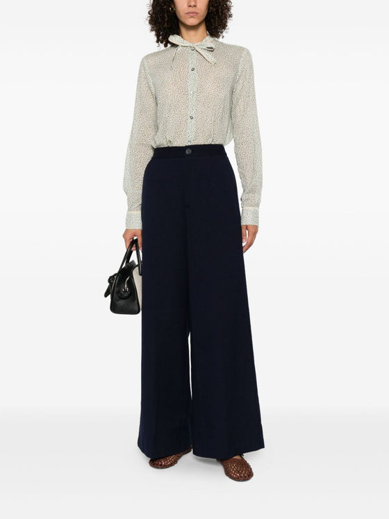 Forte Forte Trousers Blue