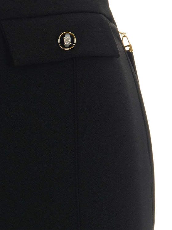 Elisabetta Franchi Trousers Black