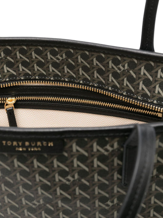 Tory Burch Ever-Ready Small Zip-Up Shopping Bag