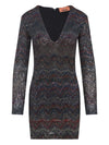 Missoni V-necked short dress