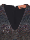 Missoni V-necked short dress