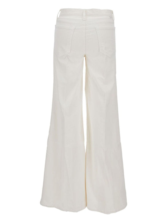 Mother Jeans White