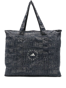  Adidas By Stella McCartney Foldable bag with a slightly shiny crocodile print